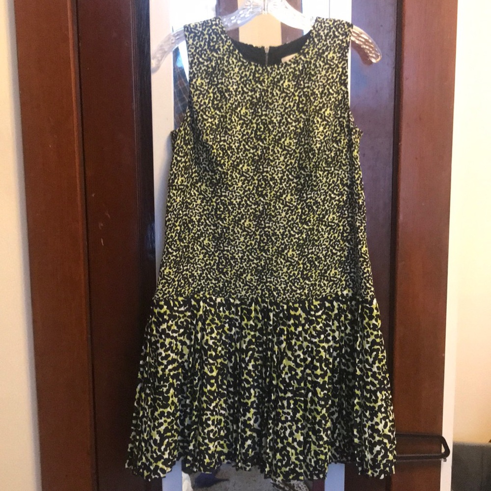 Loft pleated dress size 2